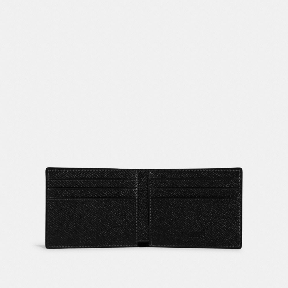 Coach Slim Billfold Wallet Billfolds Heren Zwart | NP7426051