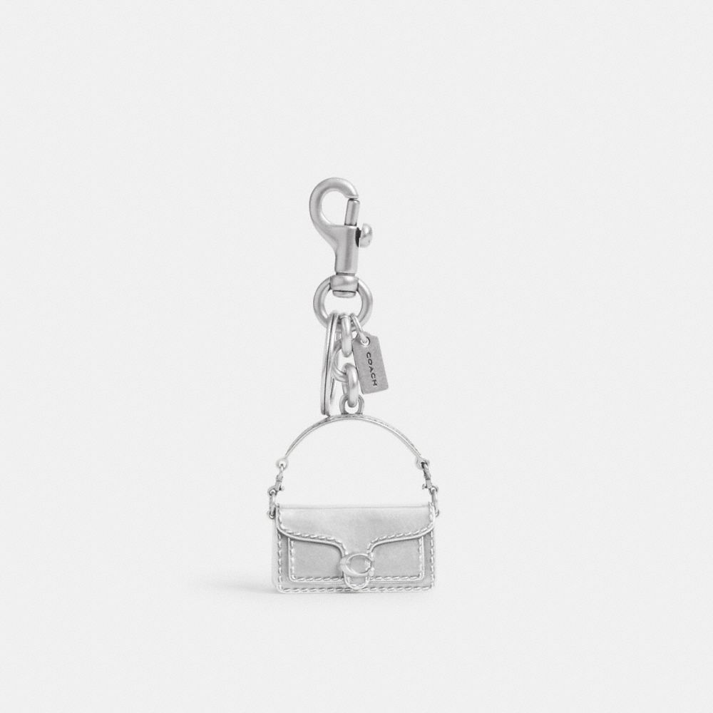 Coach Tabby Bag Charm Sieraden Dames Zilver Zilver | UN9261304