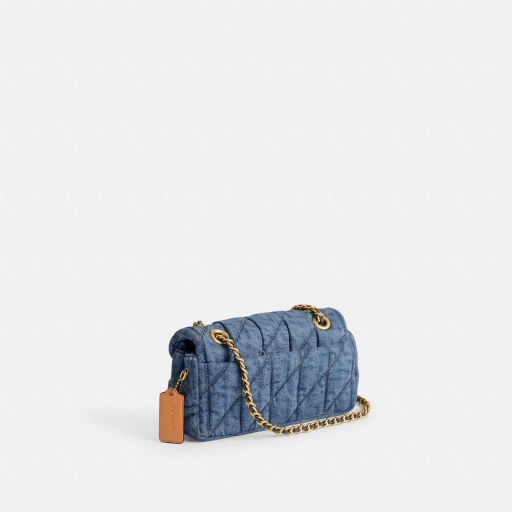 Coach Tabby Shoulder Bag 20 With Quilting Schoudertassen Dames Blauw Indigo | HL6140573