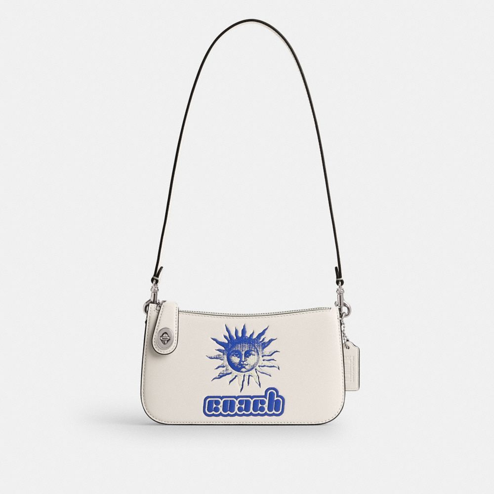 Coach The Lil Nas X Drop Penn Shoulder Bag Schoudertassen Dames Zilver | DP7910483